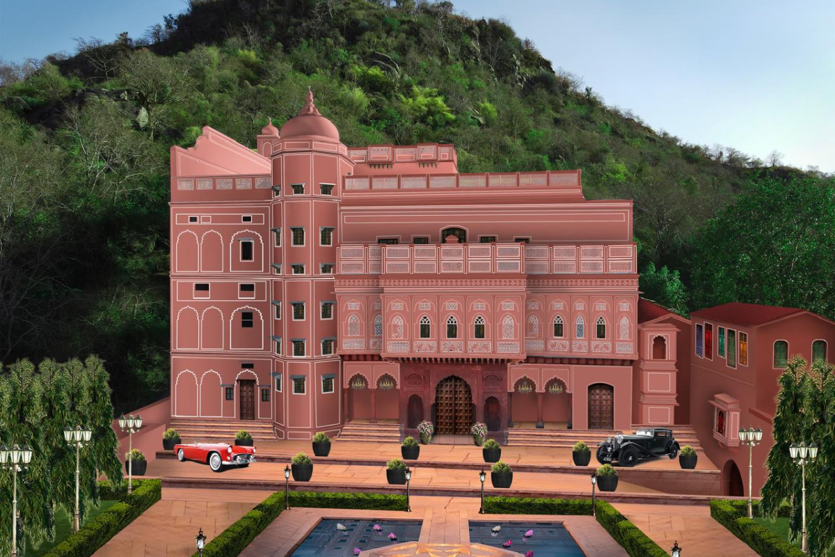 Amba Mahal Film City Set