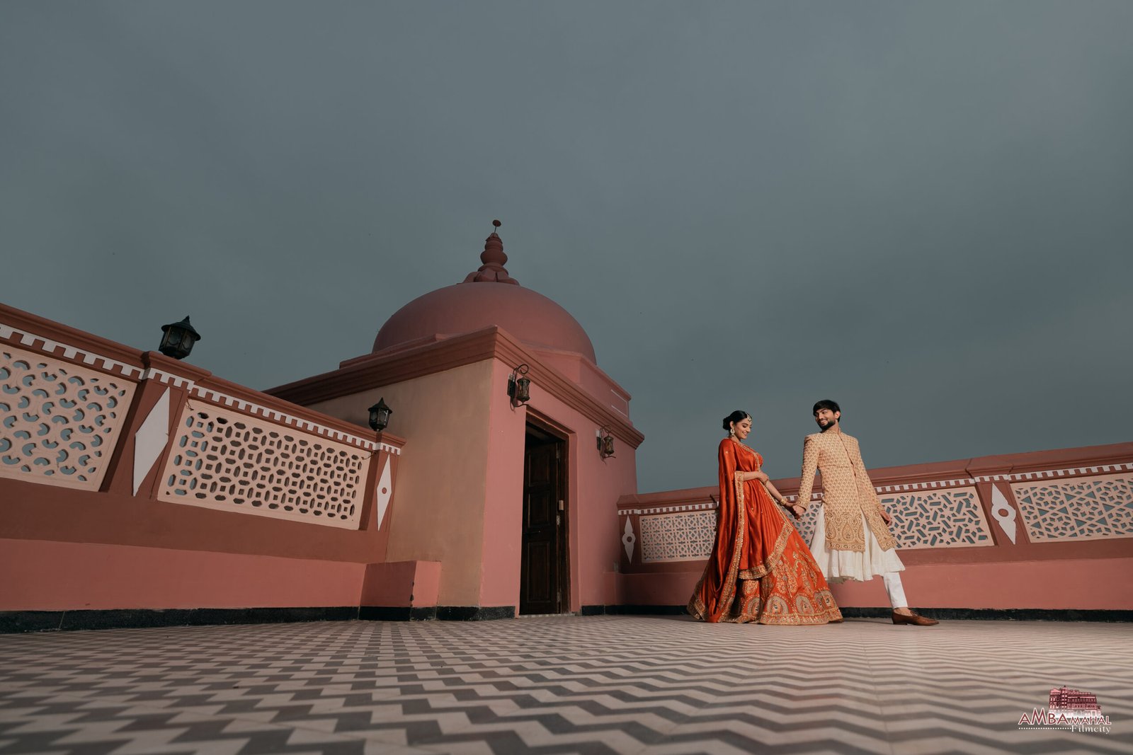Pre-Wedding Shoot on Royal Rooftop