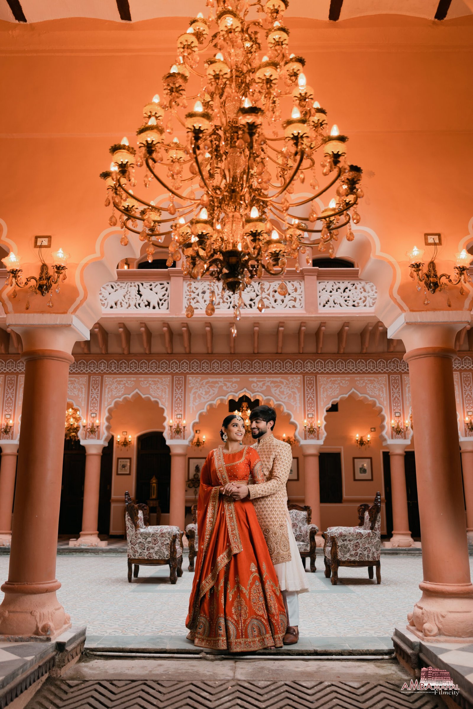Royal Pre-Wedding Shoot at Amba Mahal